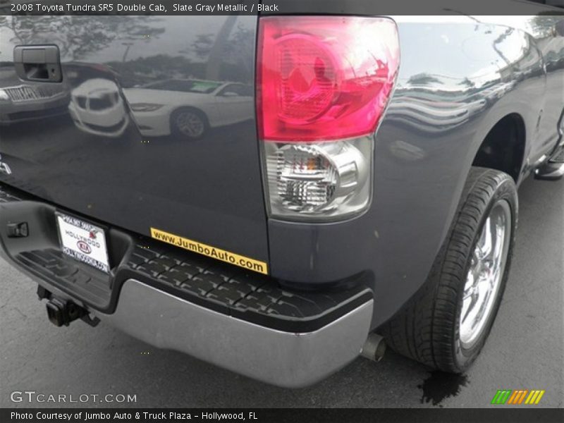 Slate Gray Metallic / Black 2008 Toyota Tundra SR5 Double Cab