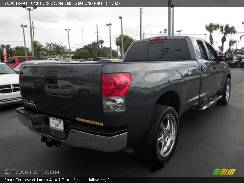 Slate Gray Metallic / Black 2008 Toyota Tundra SR5 Double Cab
