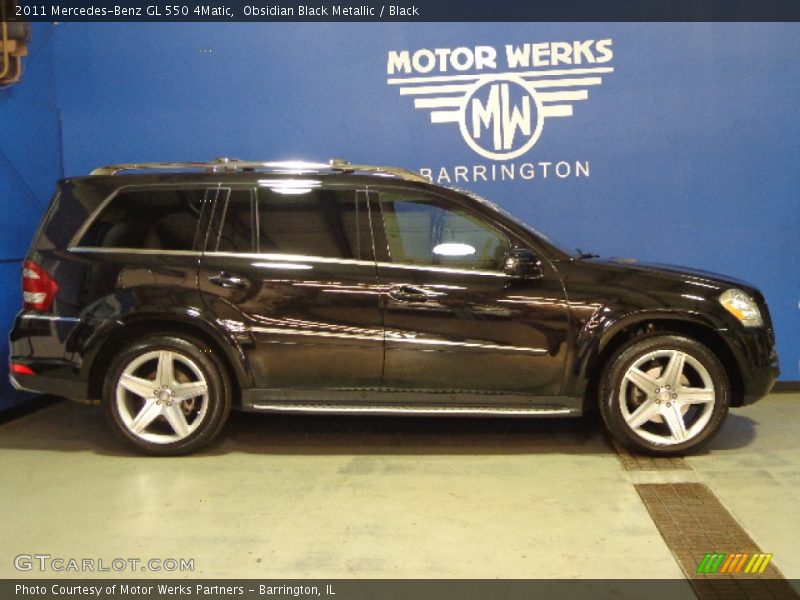 Obsidian Black Metallic / Black 2011 Mercedes-Benz GL 550 4Matic