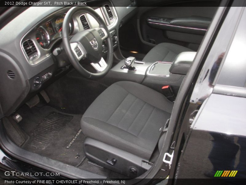 Pitch Black / Black 2012 Dodge Charger SXT