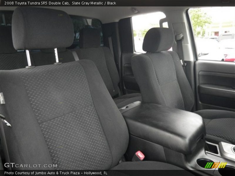 Slate Gray Metallic / Black 2008 Toyota Tundra SR5 Double Cab