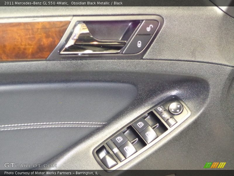 Obsidian Black Metallic / Black 2011 Mercedes-Benz GL 550 4Matic