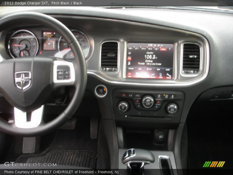 Pitch Black / Black 2012 Dodge Charger SXT