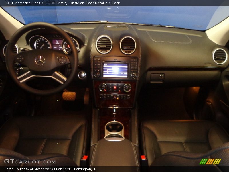 Obsidian Black Metallic / Black 2011 Mercedes-Benz GL 550 4Matic