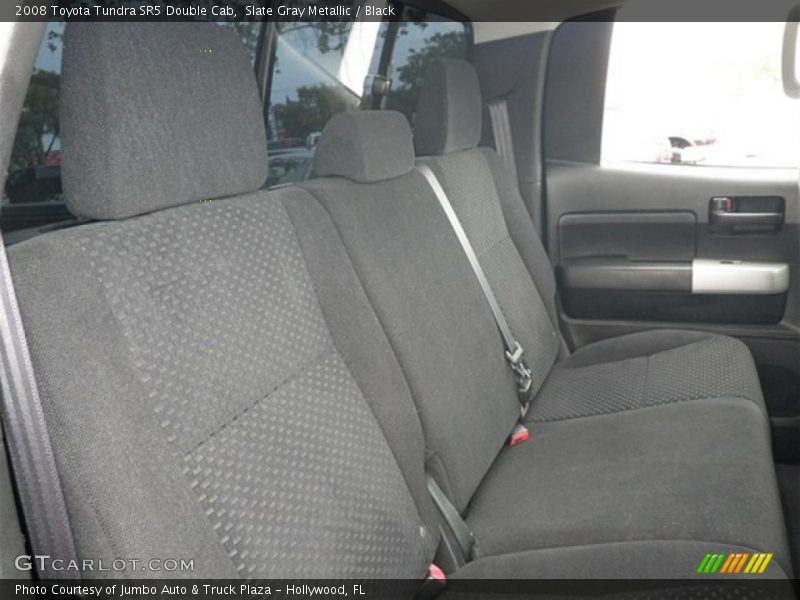 Slate Gray Metallic / Black 2008 Toyota Tundra SR5 Double Cab