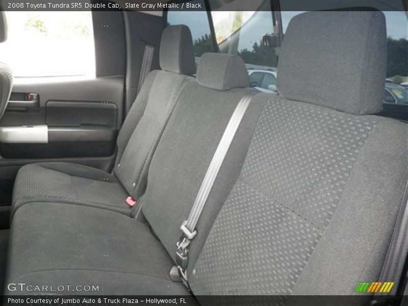 Slate Gray Metallic / Black 2008 Toyota Tundra SR5 Double Cab