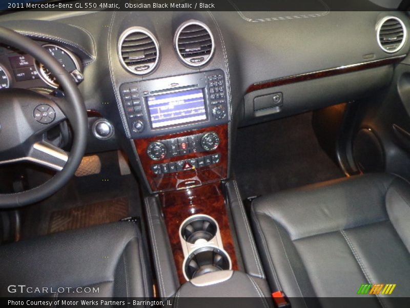 Obsidian Black Metallic / Black 2011 Mercedes-Benz GL 550 4Matic