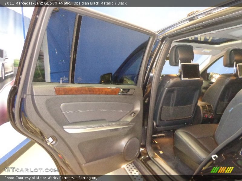 Obsidian Black Metallic / Black 2011 Mercedes-Benz GL 550 4Matic