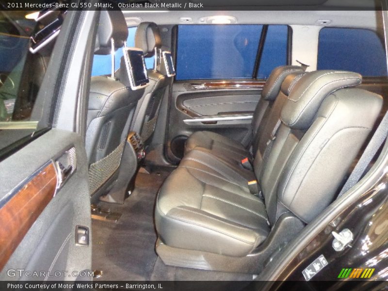 Obsidian Black Metallic / Black 2011 Mercedes-Benz GL 550 4Matic