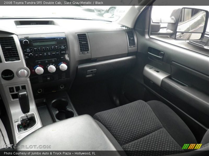 Slate Gray Metallic / Black 2008 Toyota Tundra SR5 Double Cab