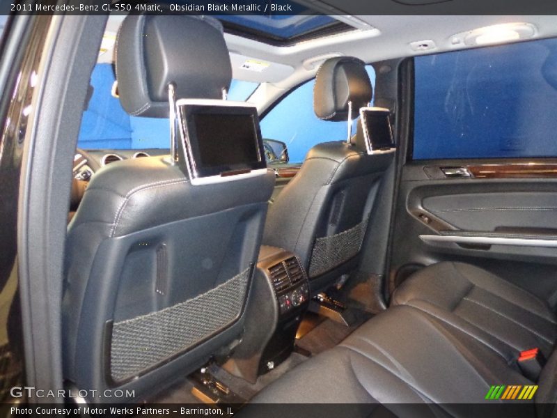 Obsidian Black Metallic / Black 2011 Mercedes-Benz GL 550 4Matic