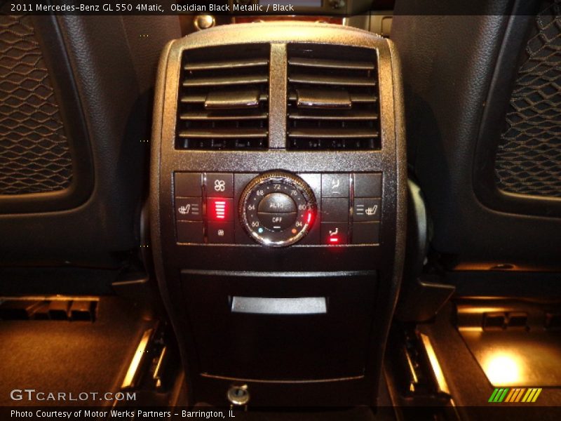 Obsidian Black Metallic / Black 2011 Mercedes-Benz GL 550 4Matic