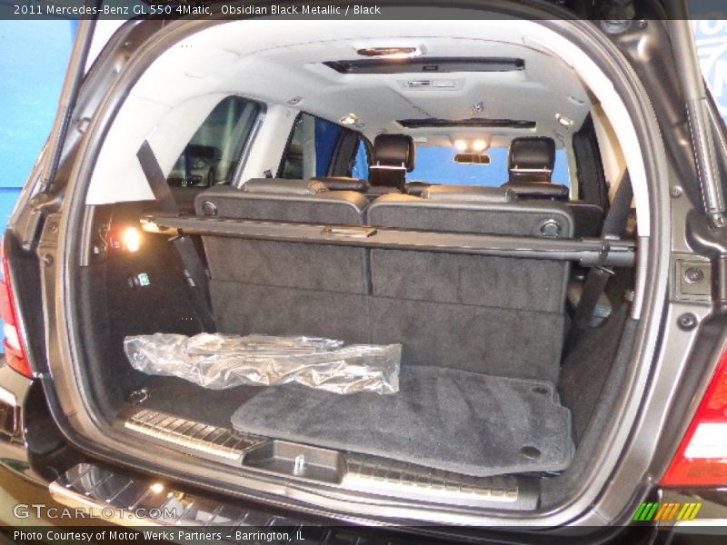 Obsidian Black Metallic / Black 2011 Mercedes-Benz GL 550 4Matic