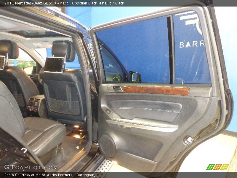 Obsidian Black Metallic / Black 2011 Mercedes-Benz GL 550 4Matic