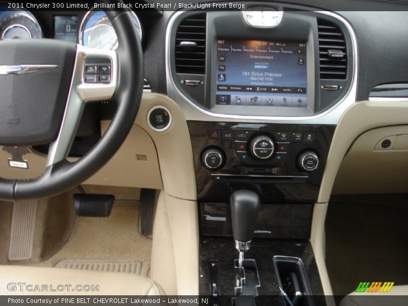 Brilliant Black Crystal Pearl / Black/Light Frost Beige 2011 Chrysler 300 Limited