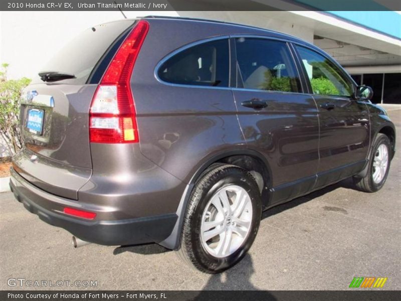 Urban Titanium Metallic / Ivory 2010 Honda CR-V EX