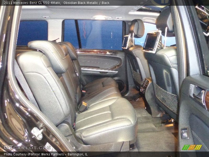 Obsidian Black Metallic / Black 2011 Mercedes-Benz GL 550 4Matic