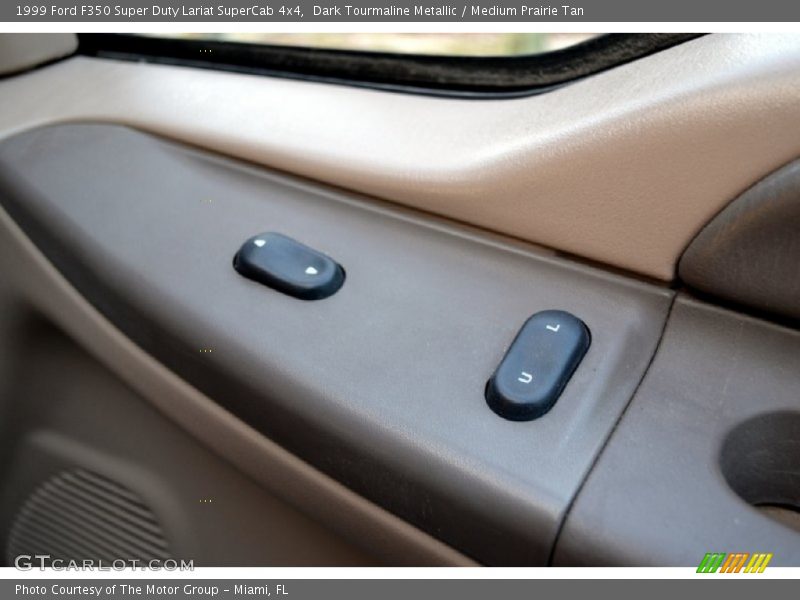 Dark Tourmaline Metallic / Medium Prairie Tan 1999 Ford F350 Super Duty Lariat SuperCab 4x4