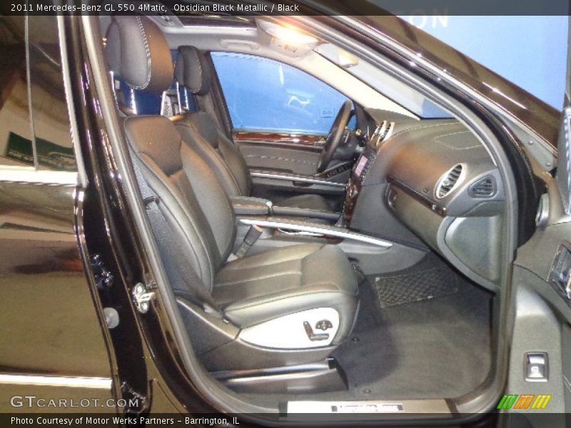 Obsidian Black Metallic / Black 2011 Mercedes-Benz GL 550 4Matic