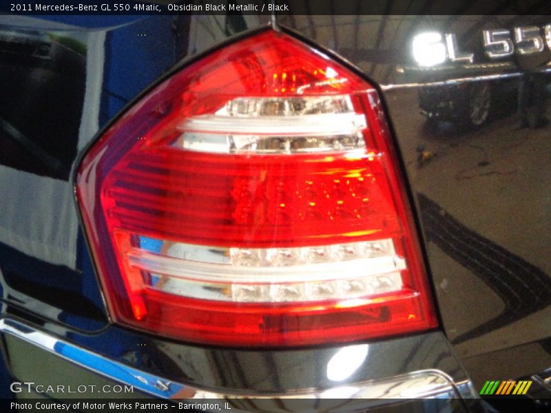 Obsidian Black Metallic / Black 2011 Mercedes-Benz GL 550 4Matic