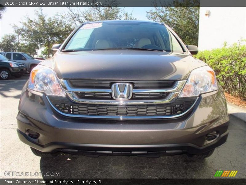 Urban Titanium Metallic / Ivory 2010 Honda CR-V EX