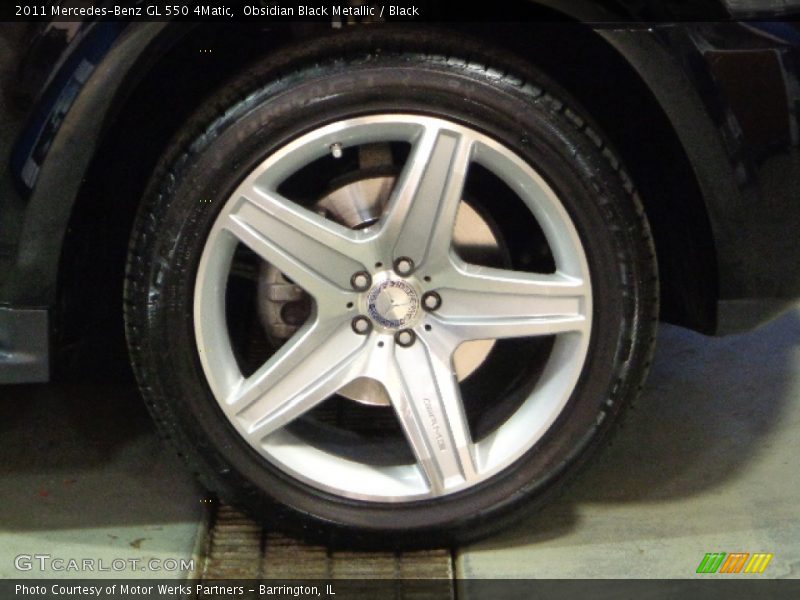 Obsidian Black Metallic / Black 2011 Mercedes-Benz GL 550 4Matic