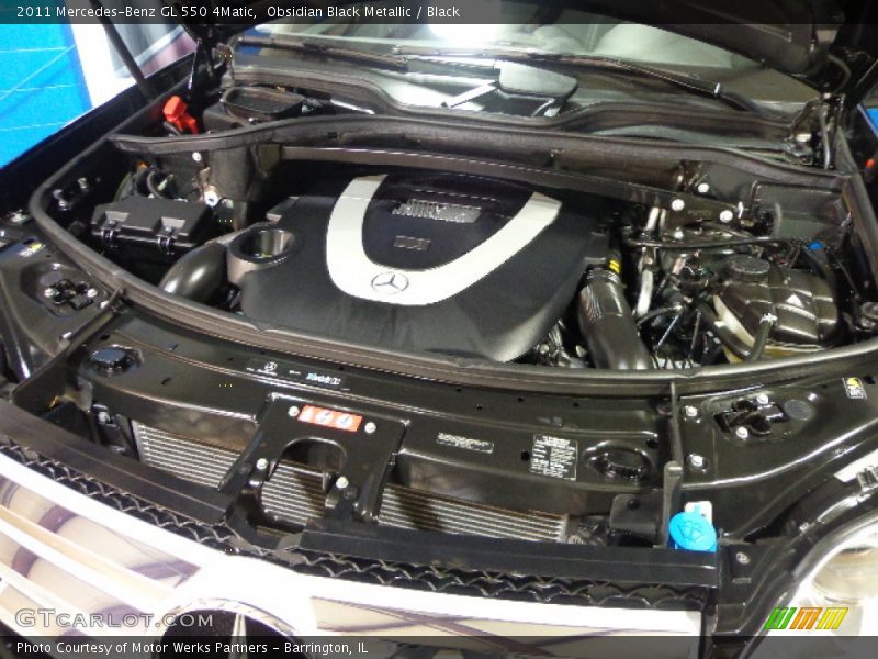 Obsidian Black Metallic / Black 2011 Mercedes-Benz GL 550 4Matic