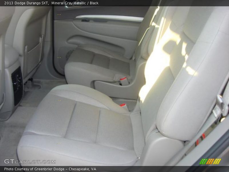 Mineral Gray Metallic / Black 2013 Dodge Durango SXT
