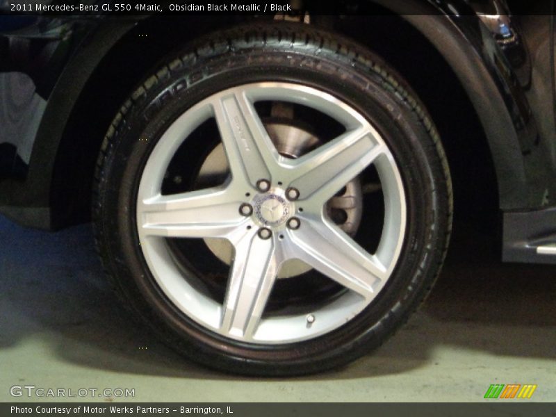 Obsidian Black Metallic / Black 2011 Mercedes-Benz GL 550 4Matic