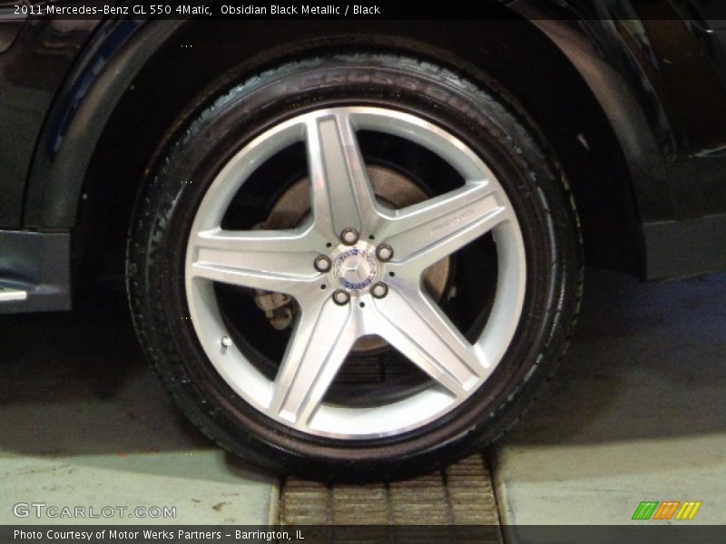 Obsidian Black Metallic / Black 2011 Mercedes-Benz GL 550 4Matic