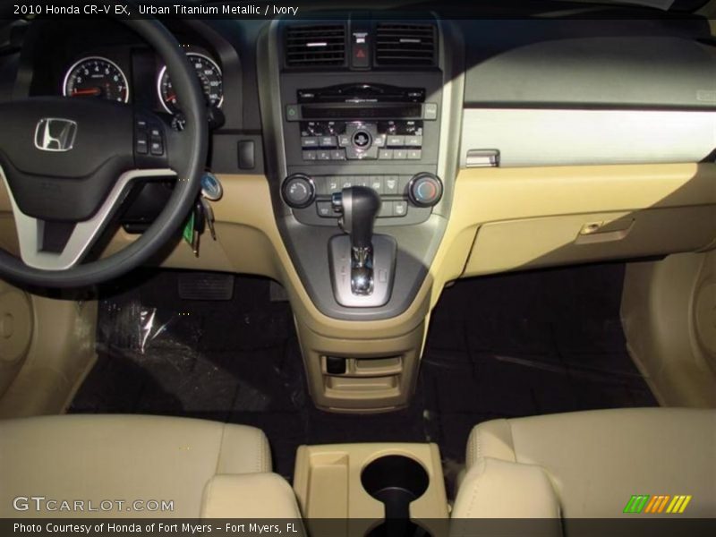 Urban Titanium Metallic / Ivory 2010 Honda CR-V EX