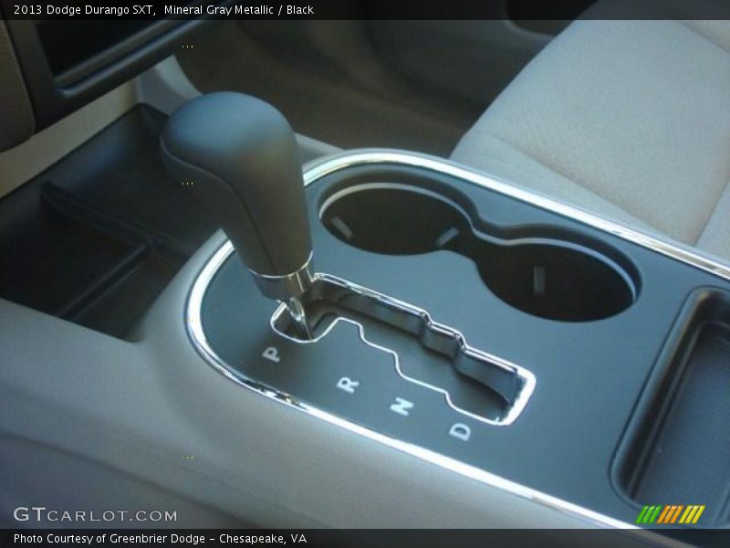 Mineral Gray Metallic / Black 2013 Dodge Durango SXT
