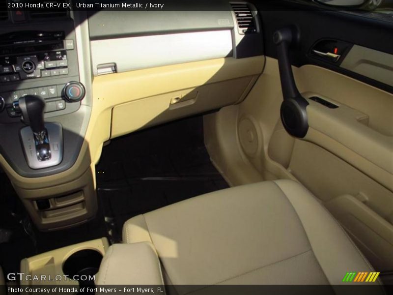 Urban Titanium Metallic / Ivory 2010 Honda CR-V EX