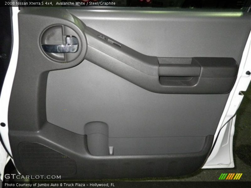 Avalanche White / Steel/Graphite 2008 Nissan Xterra S 4x4