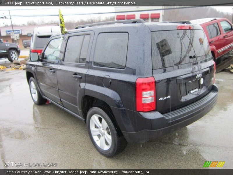 Blackberry Pearl / Dark Slate Gray/Light Pebble 2011 Jeep Patriot Sport 4x4