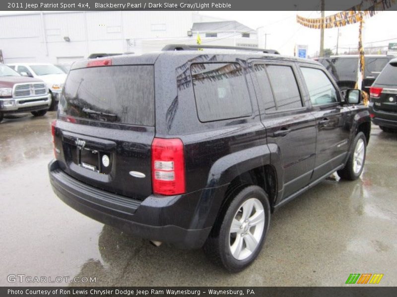 Blackberry Pearl / Dark Slate Gray/Light Pebble 2011 Jeep Patriot Sport 4x4