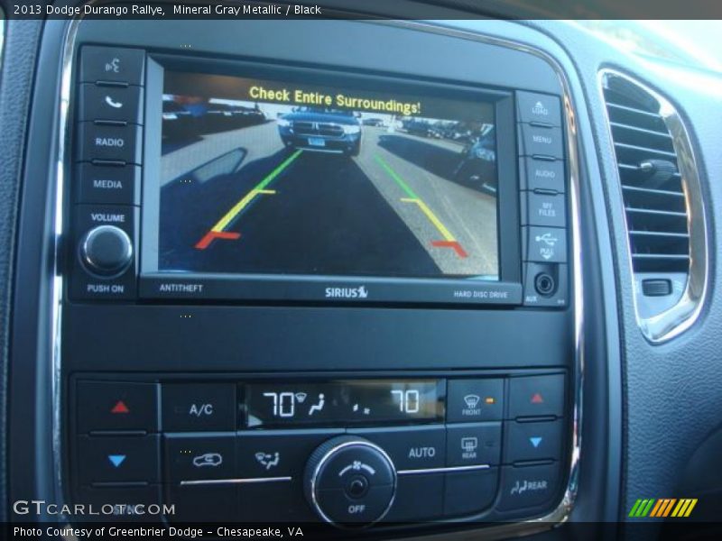 Mineral Gray Metallic / Black 2013 Dodge Durango Rallye