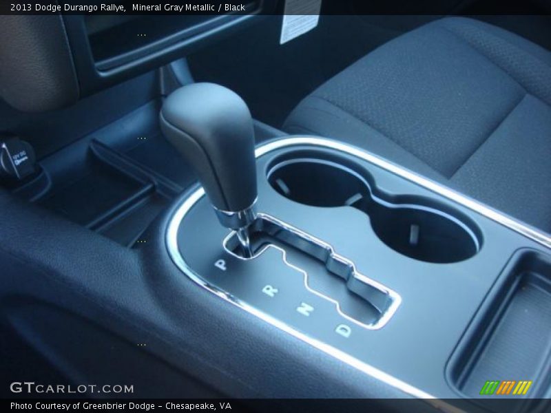 Mineral Gray Metallic / Black 2013 Dodge Durango Rallye