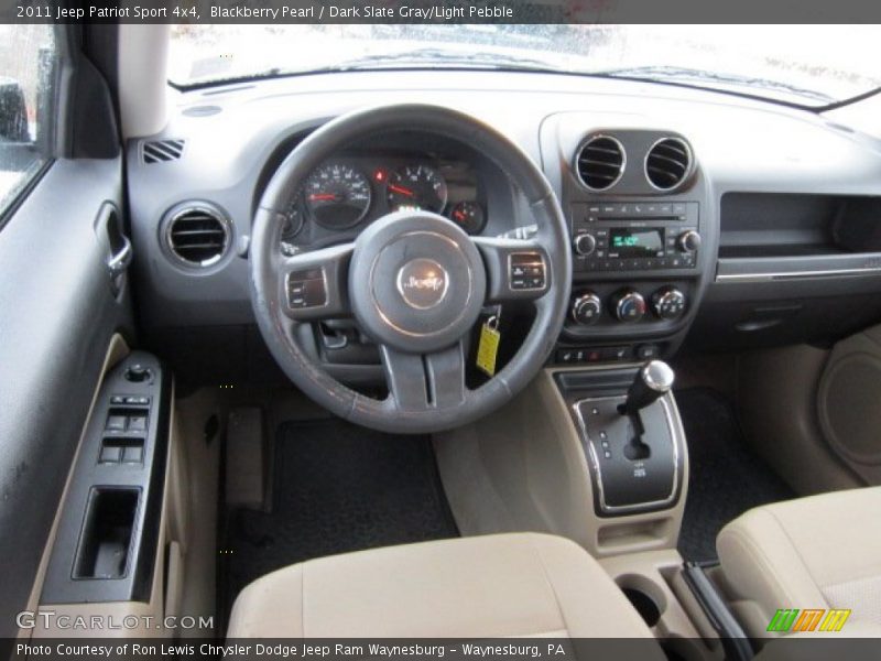 Blackberry Pearl / Dark Slate Gray/Light Pebble 2011 Jeep Patriot Sport 4x4