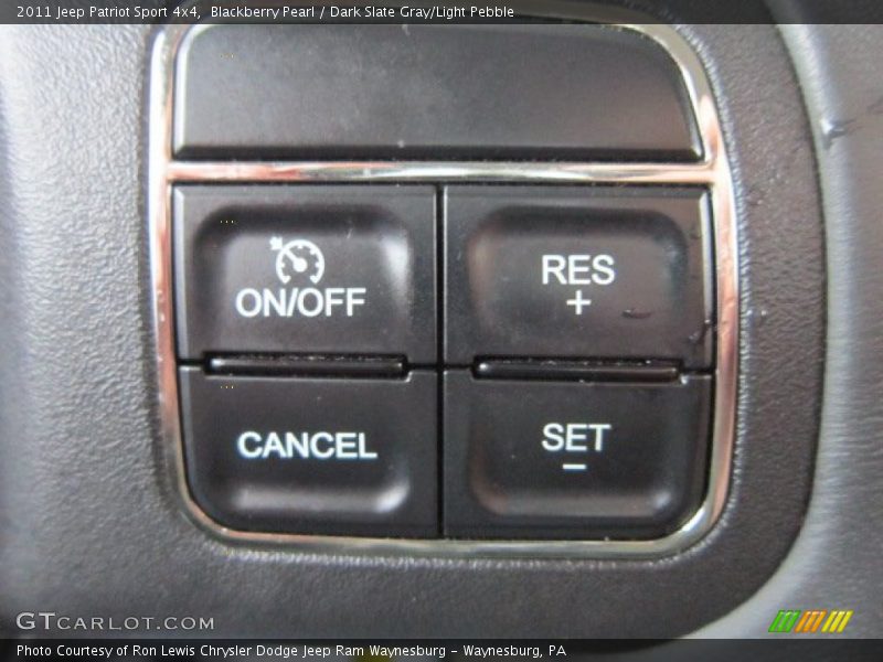 Blackberry Pearl / Dark Slate Gray/Light Pebble 2011 Jeep Patriot Sport 4x4
