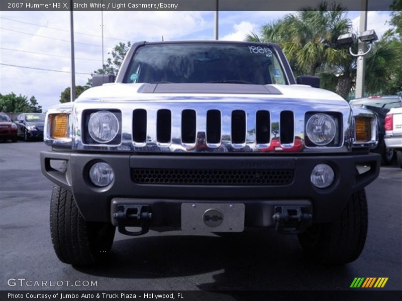 Birch White / Light Cashmere/Ebony 2007 Hummer H3 X