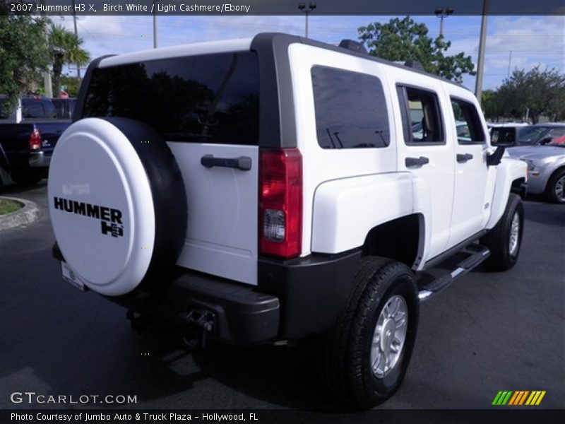 Birch White / Light Cashmere/Ebony 2007 Hummer H3 X