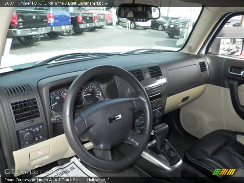 Birch White / Light Cashmere/Ebony 2007 Hummer H3 X