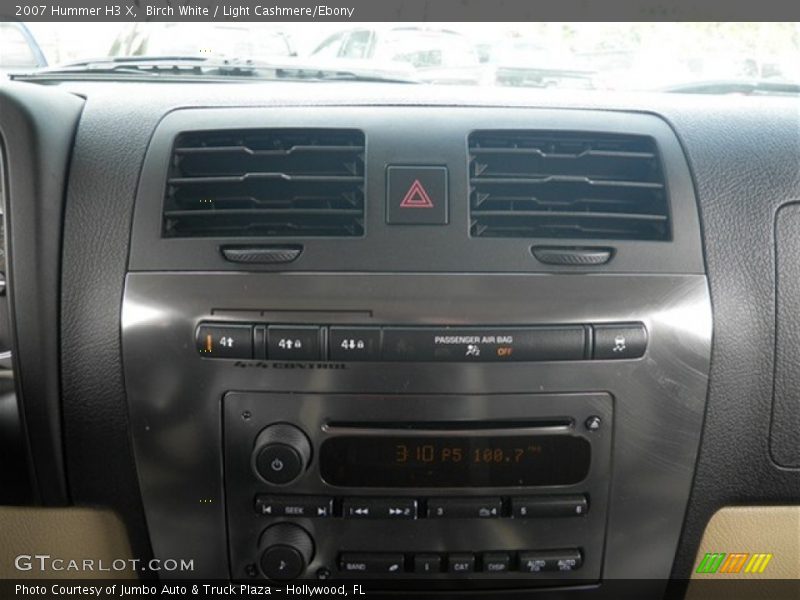Birch White / Light Cashmere/Ebony 2007 Hummer H3 X