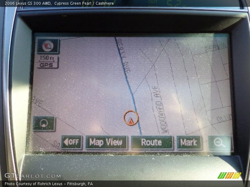 Cypress Green Pearl / Cashmere 2006 Lexus GS 300 AWD