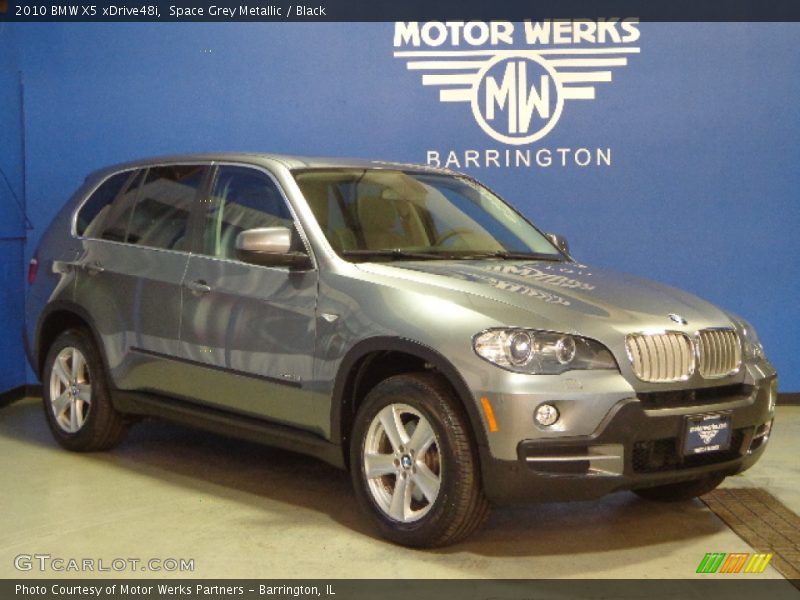 Space Grey Metallic / Black 2010 BMW X5 xDrive48i