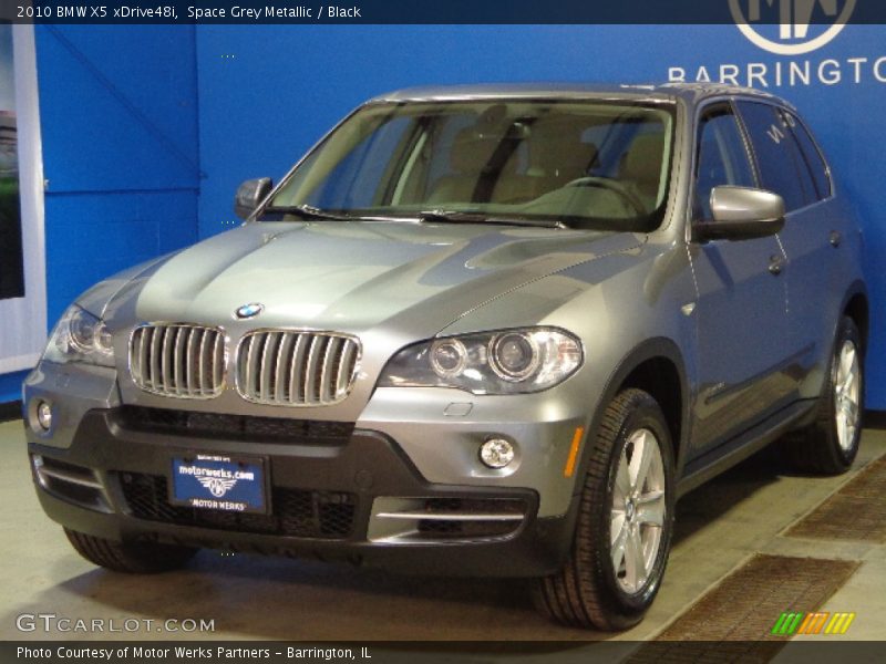 Space Grey Metallic / Black 2010 BMW X5 xDrive48i