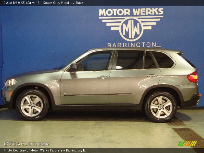 Space Grey Metallic / Black 2010 BMW X5 xDrive48i