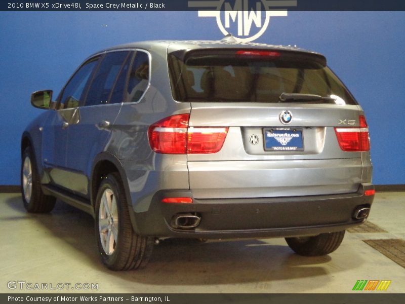 Space Grey Metallic / Black 2010 BMW X5 xDrive48i