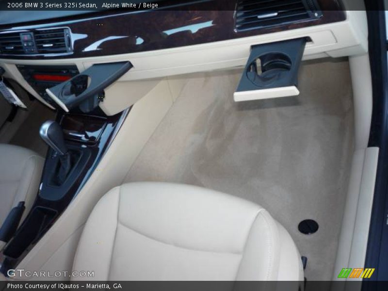 Alpine White / Beige 2006 BMW 3 Series 325i Sedan